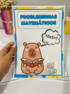 Probleminhas Matemáticos Tema Capivara