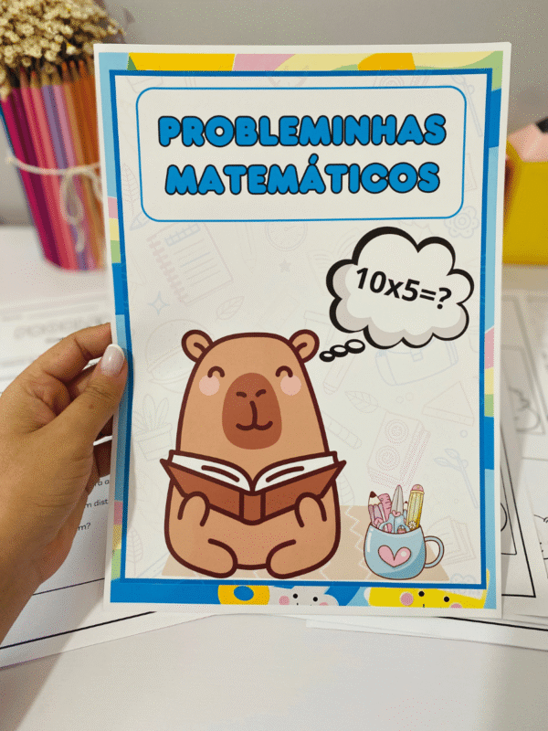 Probleminhas Matemáticos Tema Capivara