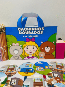 História na Sacola Cachinhos Dourados