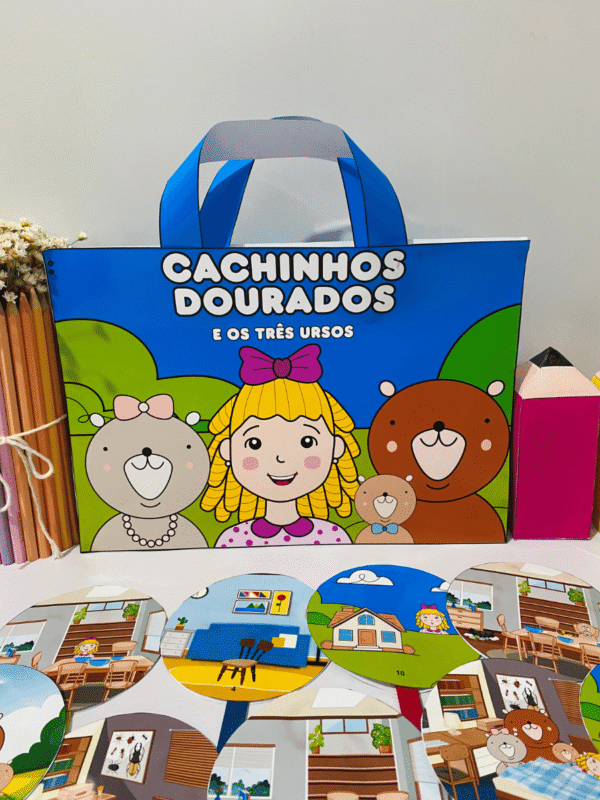História na Sacola Cachinhos Dourados
