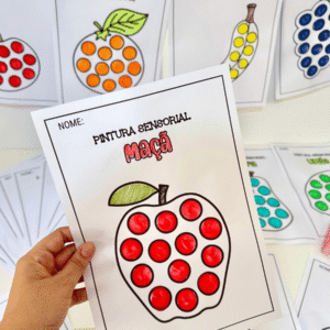 Pintura Sensorial Frutas