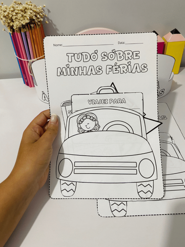 Tudo Sobre Minhas Férias Atividade Interativa - Imagem 3