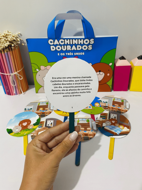 História na Sacola Cachinhos Dourados - Imagem 4