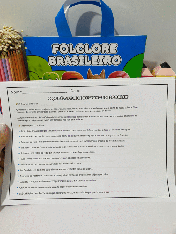 Sacola Folclore Brasileiro - Imagem 5