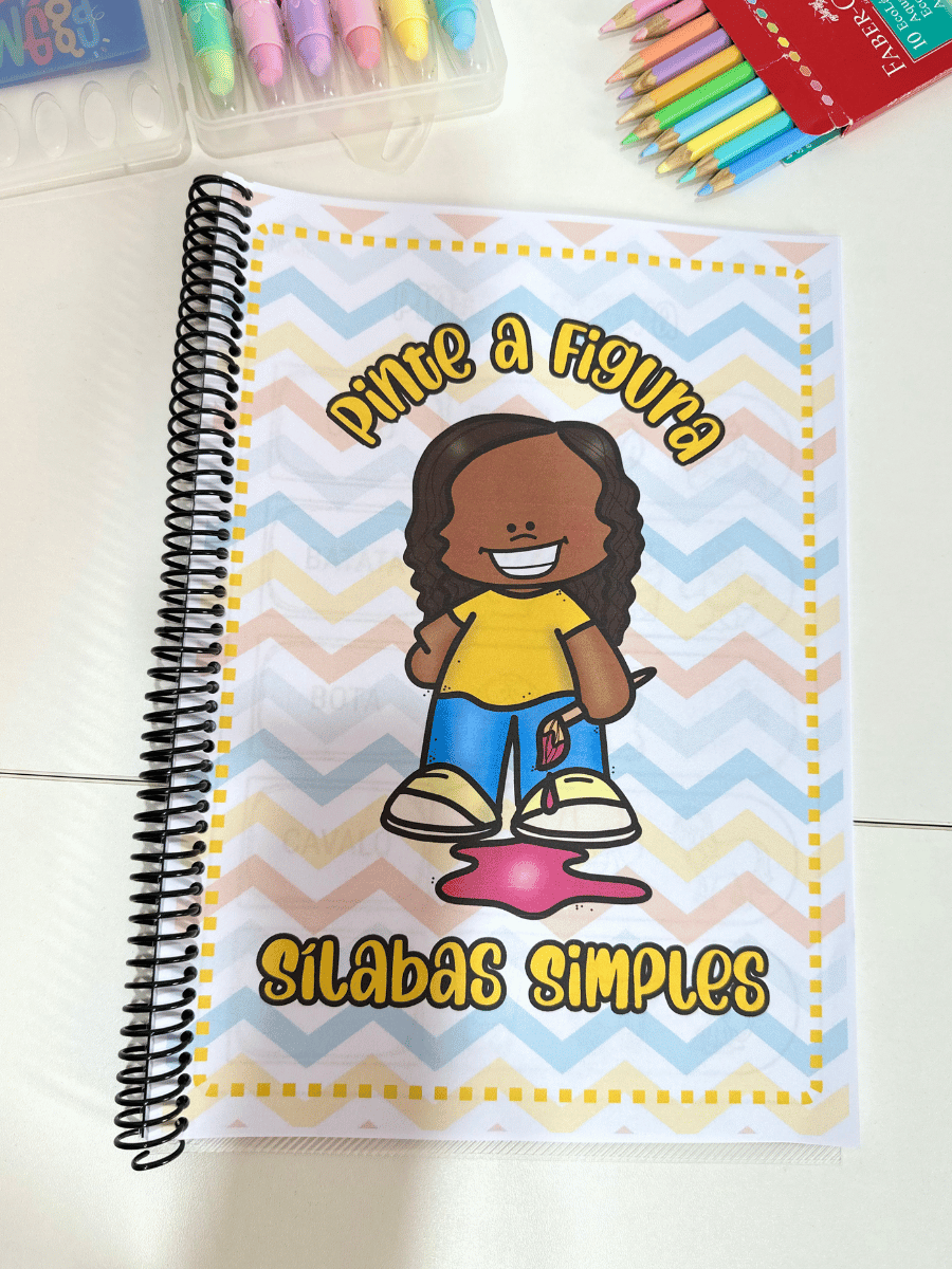 Apostila Pinte a Figura Sílabas Simples