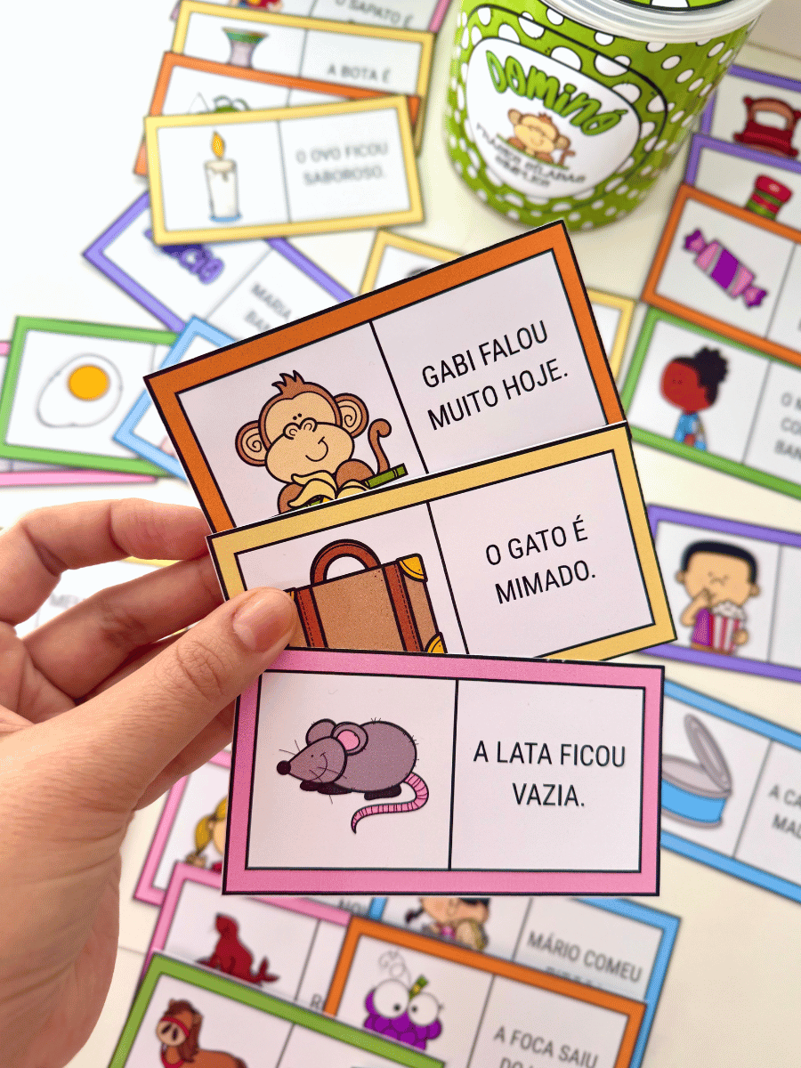 Dominó de Frases Sílabas Simples