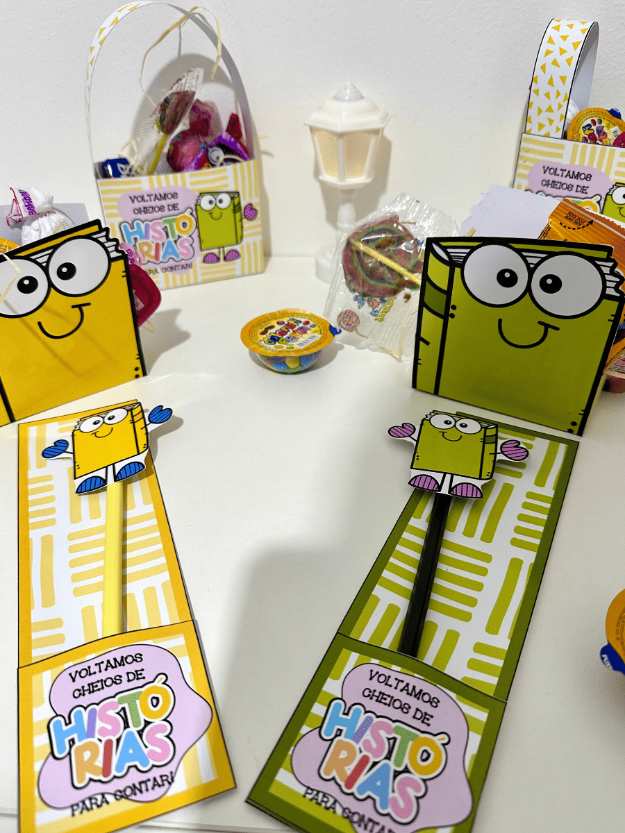 Kit Lembrancinhas Volta as Aulas