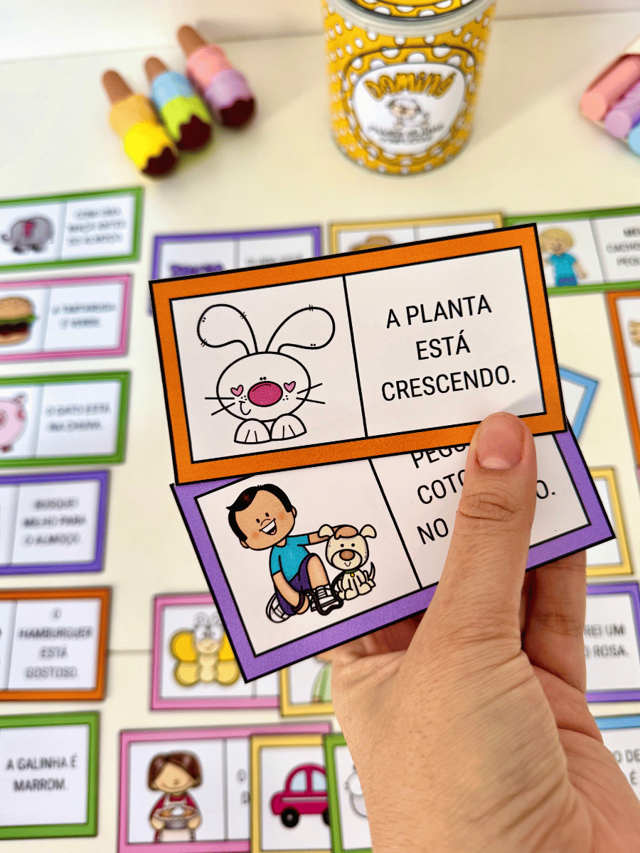 Dominó de Frases Sílabas Complexas