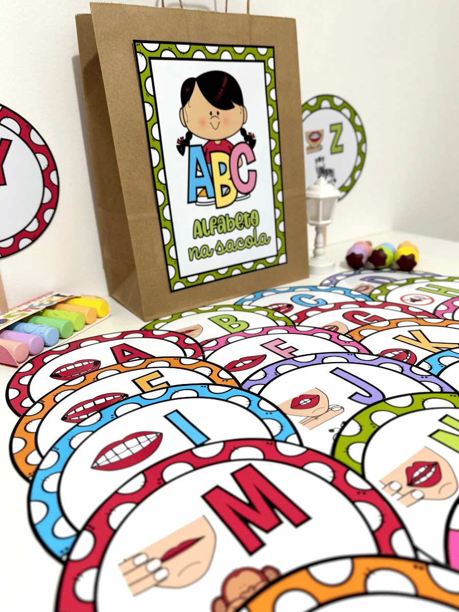 Sacola do Alfabeto Fônico