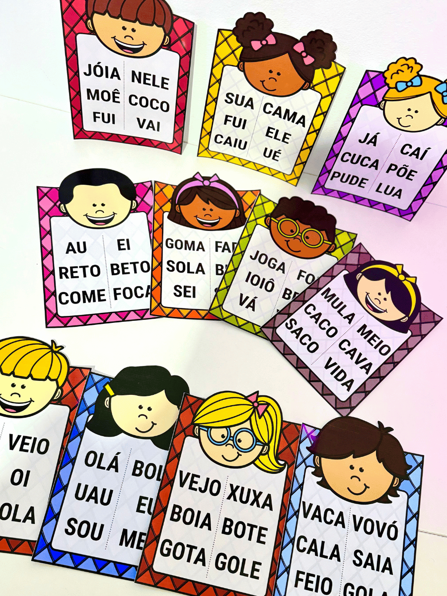 Fichas Amigos da Leitura