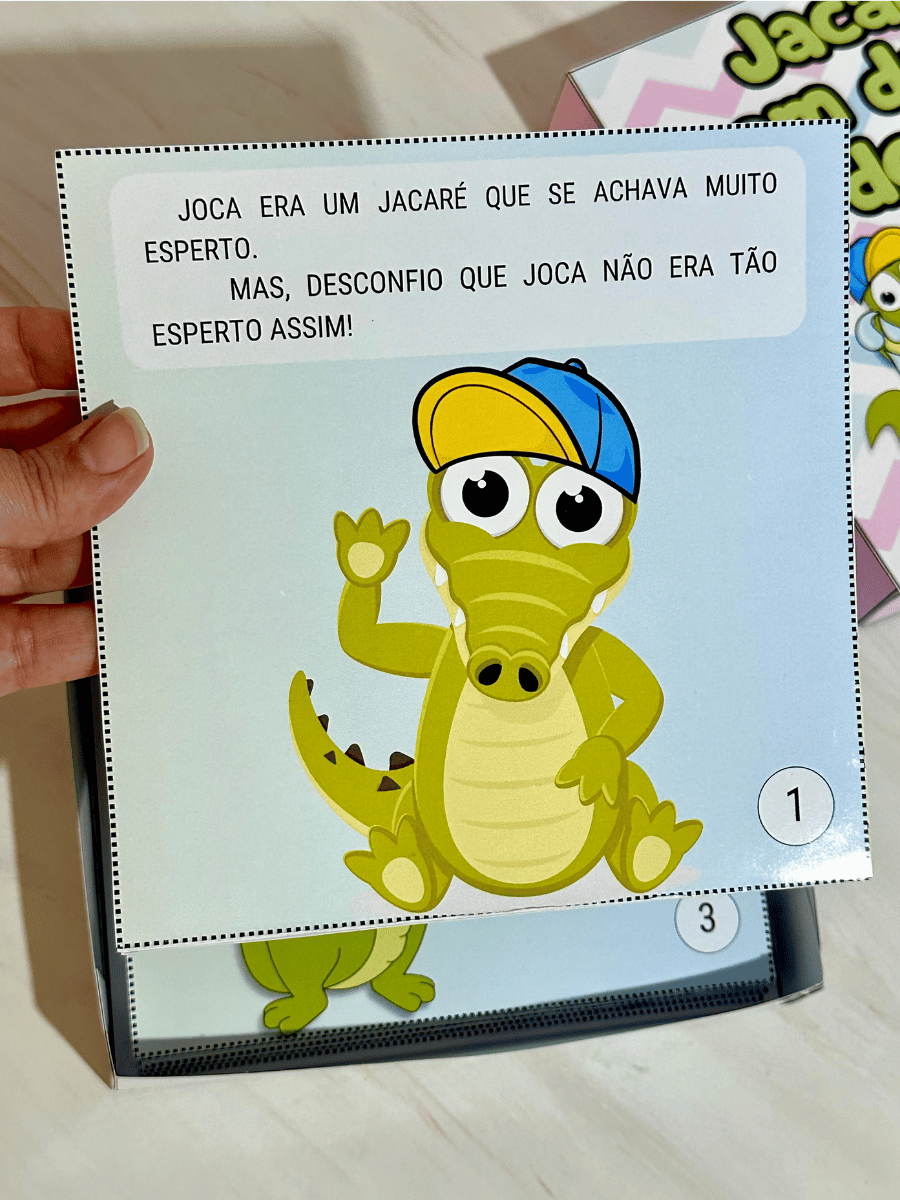 História na Caixa Jacaré com Dor de Dente - Imagem 2