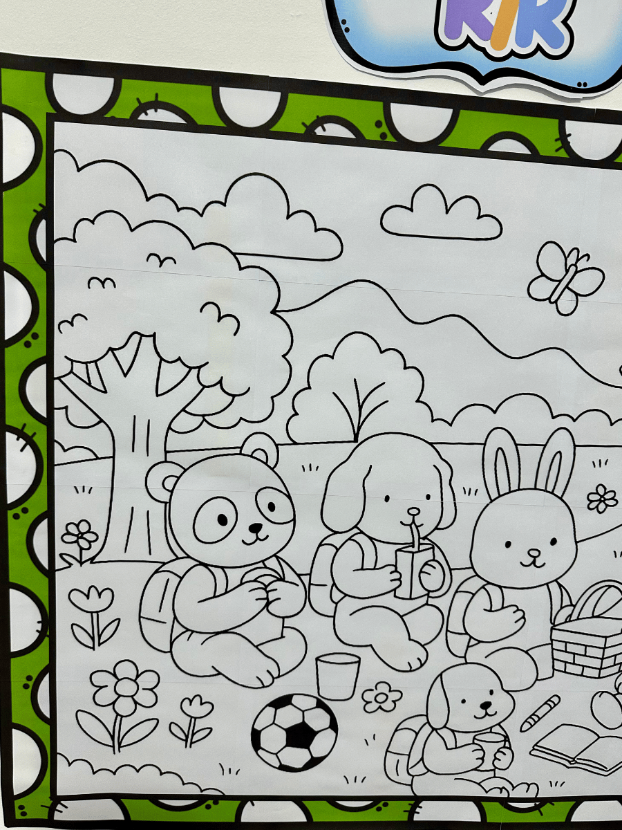 Painel para Colorir Volta as Aulas - Imagem 4