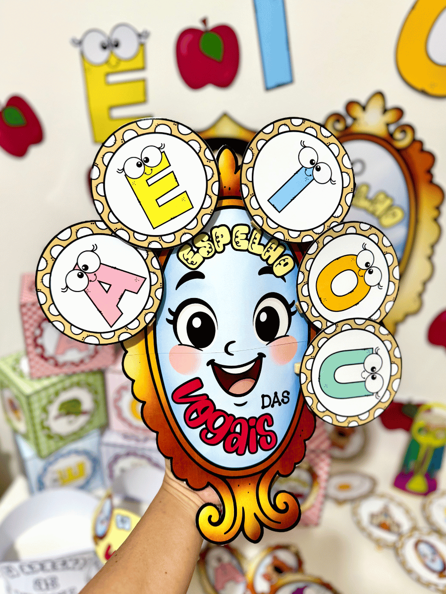 Kit Espelho das Vogais - Imagem 4