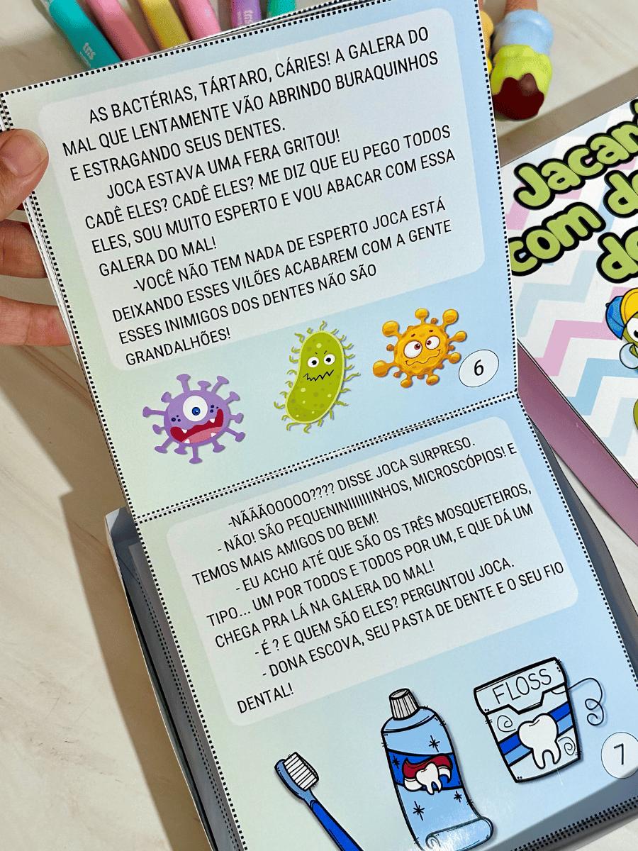 História na Caixa Jacaré com Dor de Dente - Imagem 5