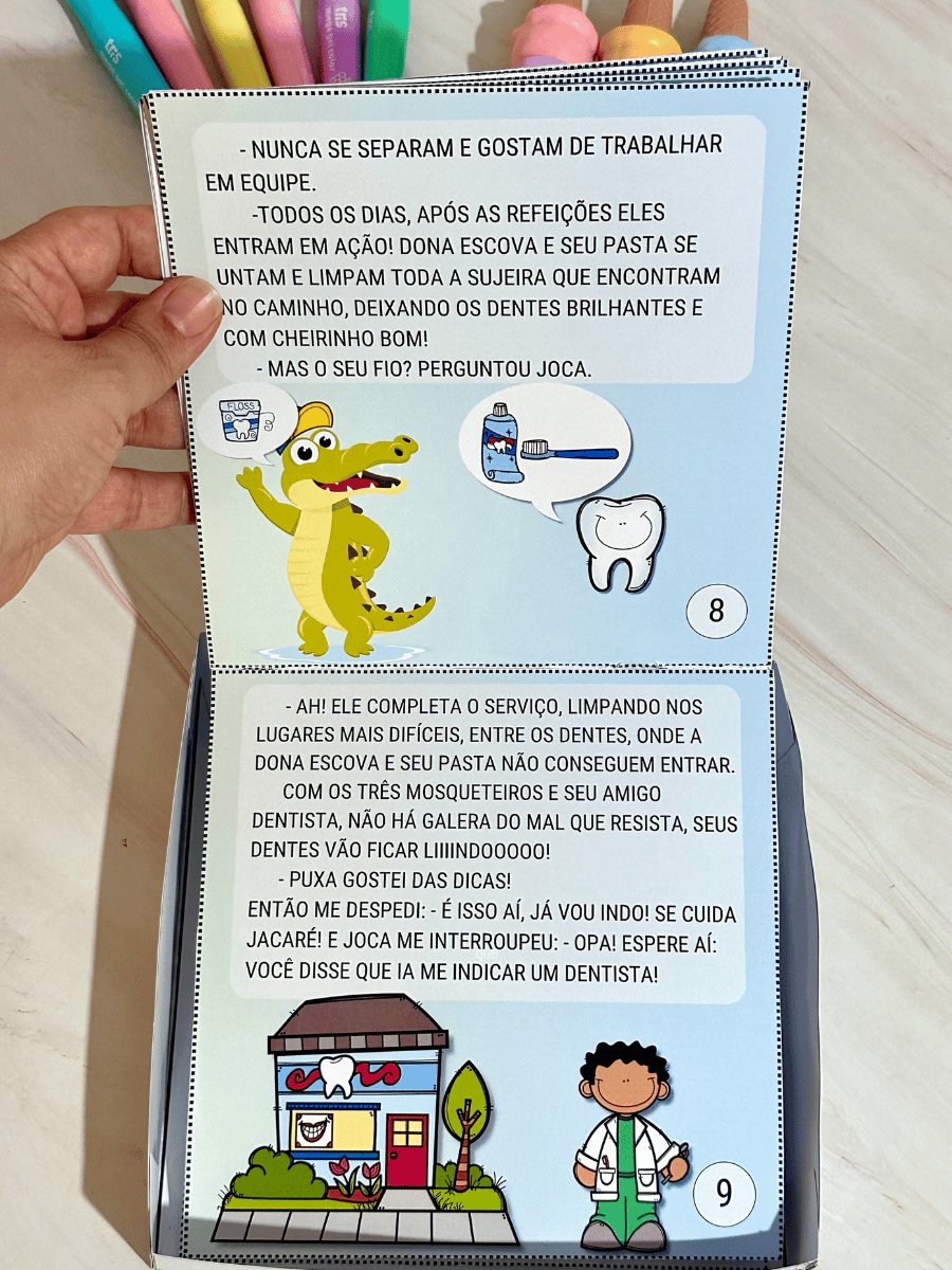 História na Caixa Jacaré com Dor de Dente - Imagem 6