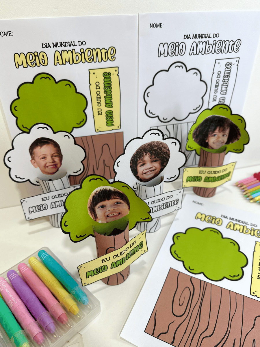 Árvore 3D Meio Ambiente - Imagem 6