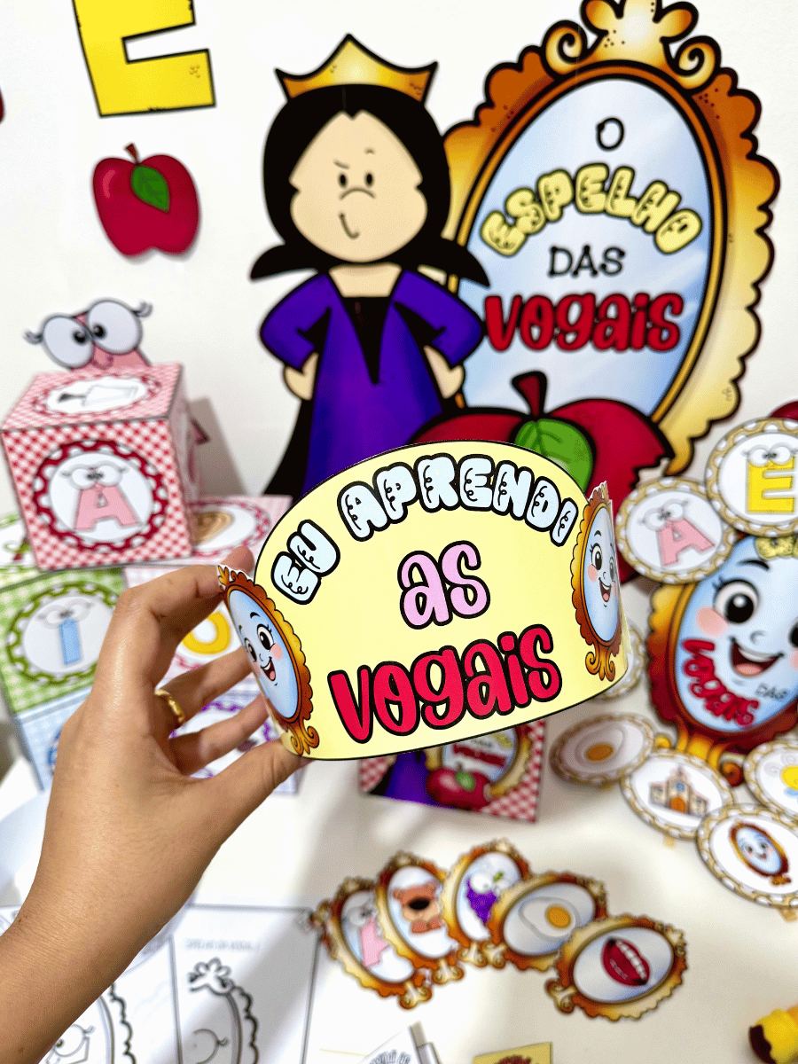 Kit Espelho das Vogais - Imagem 6