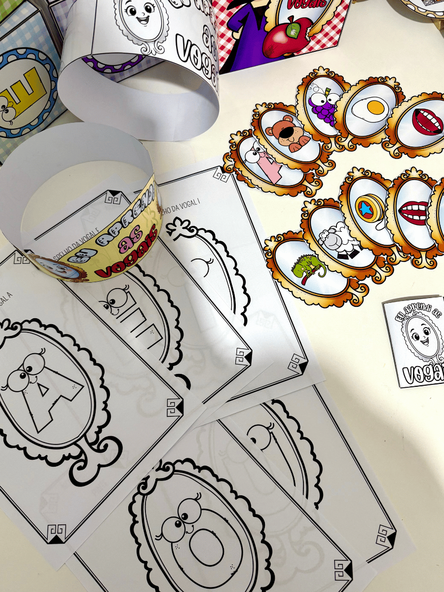 Kit Espelho das Vogais - Imagem 7