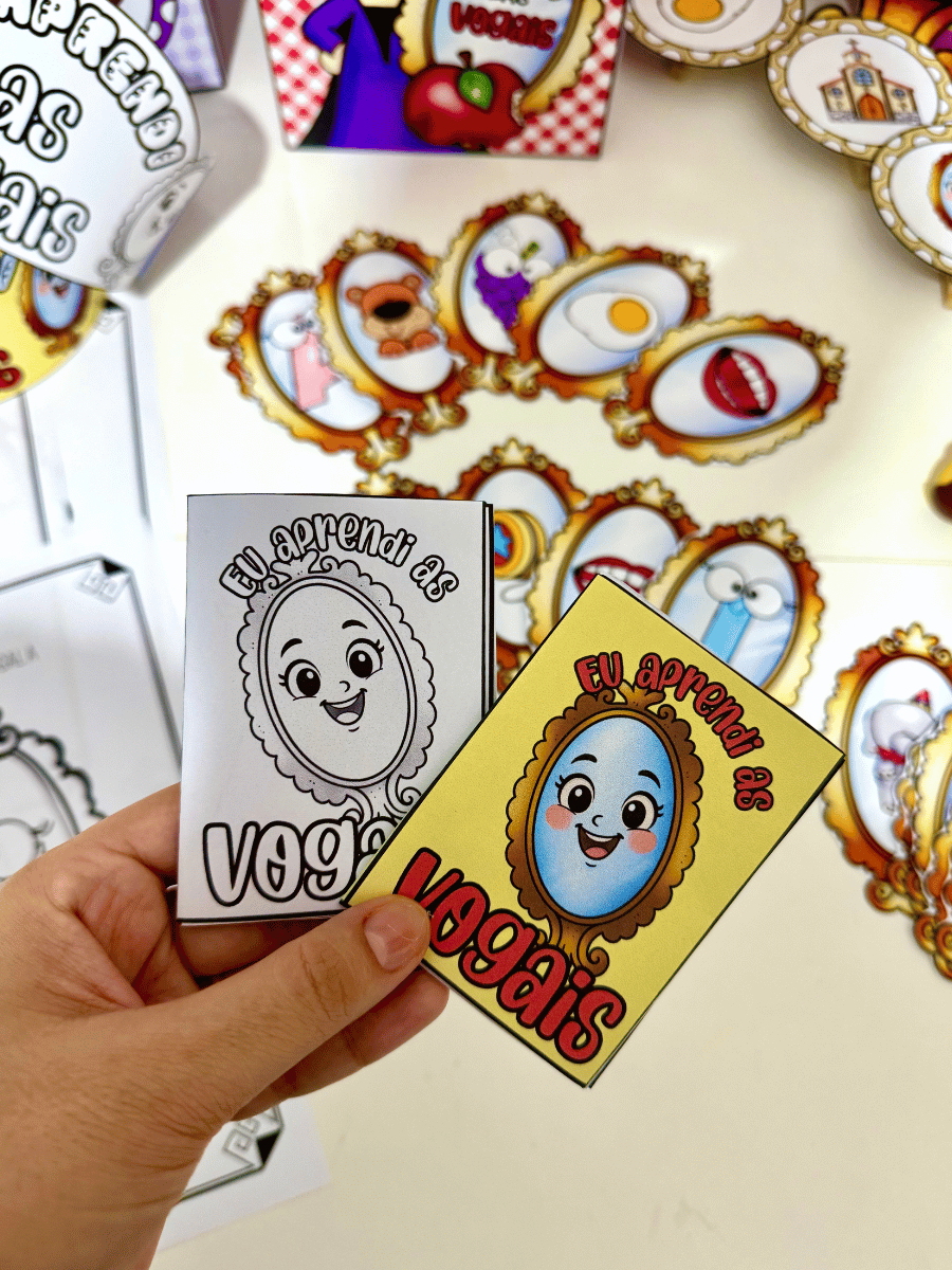 Kit Espelho das Vogais - Imagem 8