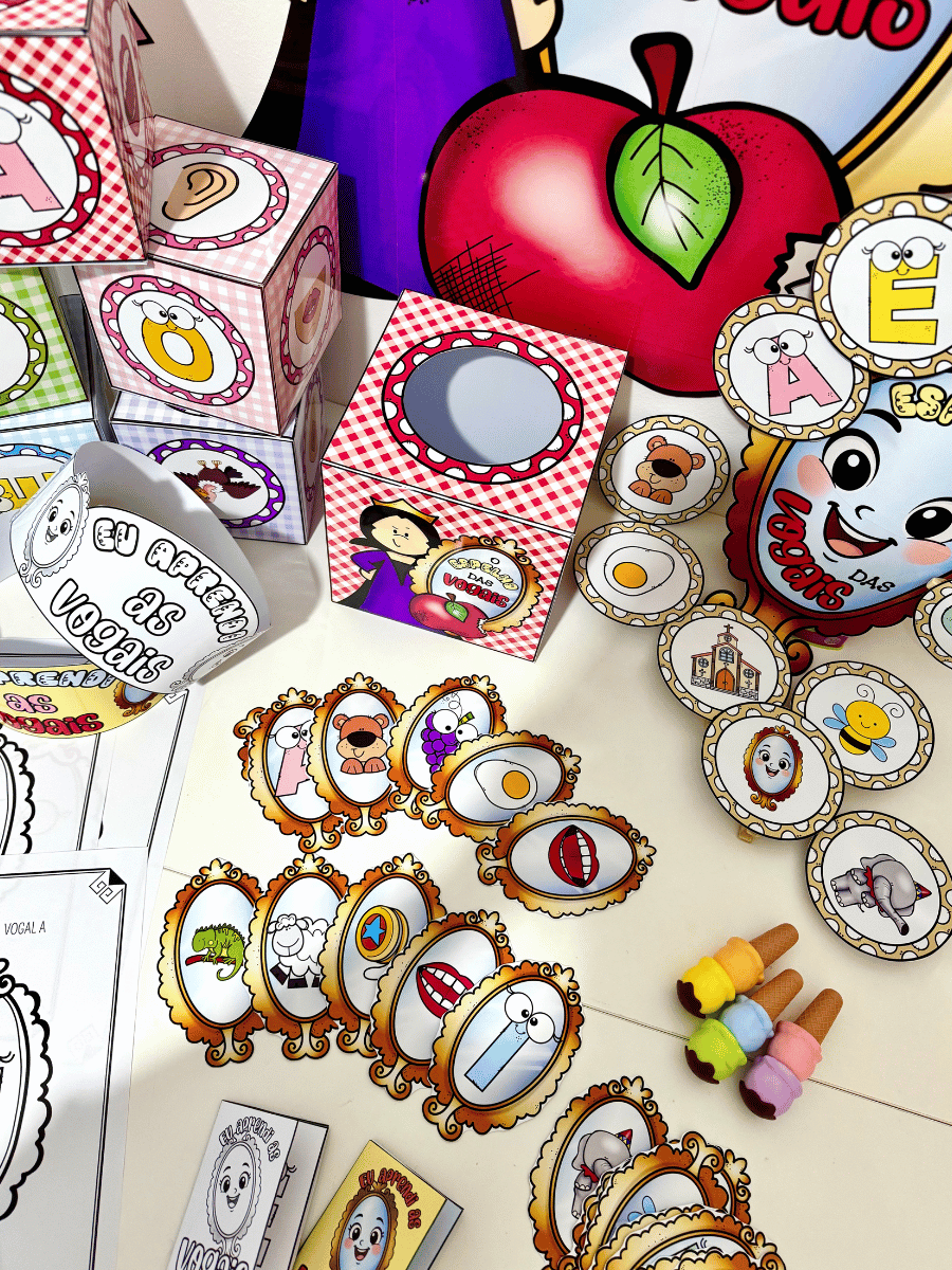 Kit Espelho das Vogais - Imagem 9