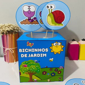 Caixinha Bichinhos de Jardim