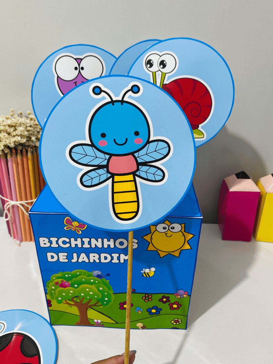 Caixinha Bichinhos de Jardim - Imagem 3