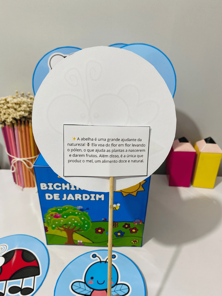 Caixinha Bichinhos de Jardim - Imagem 6