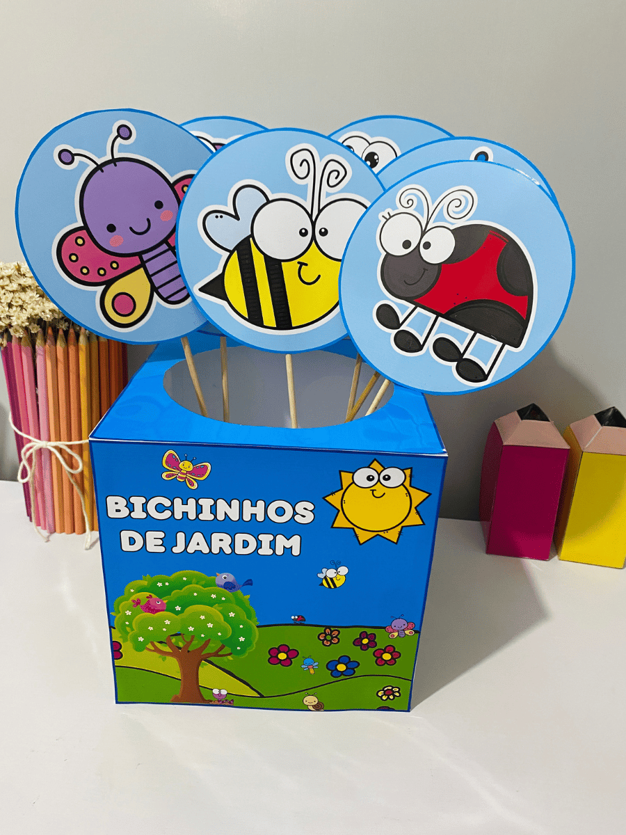 Caixinha Bichinhos de Jardim - Imagem 7