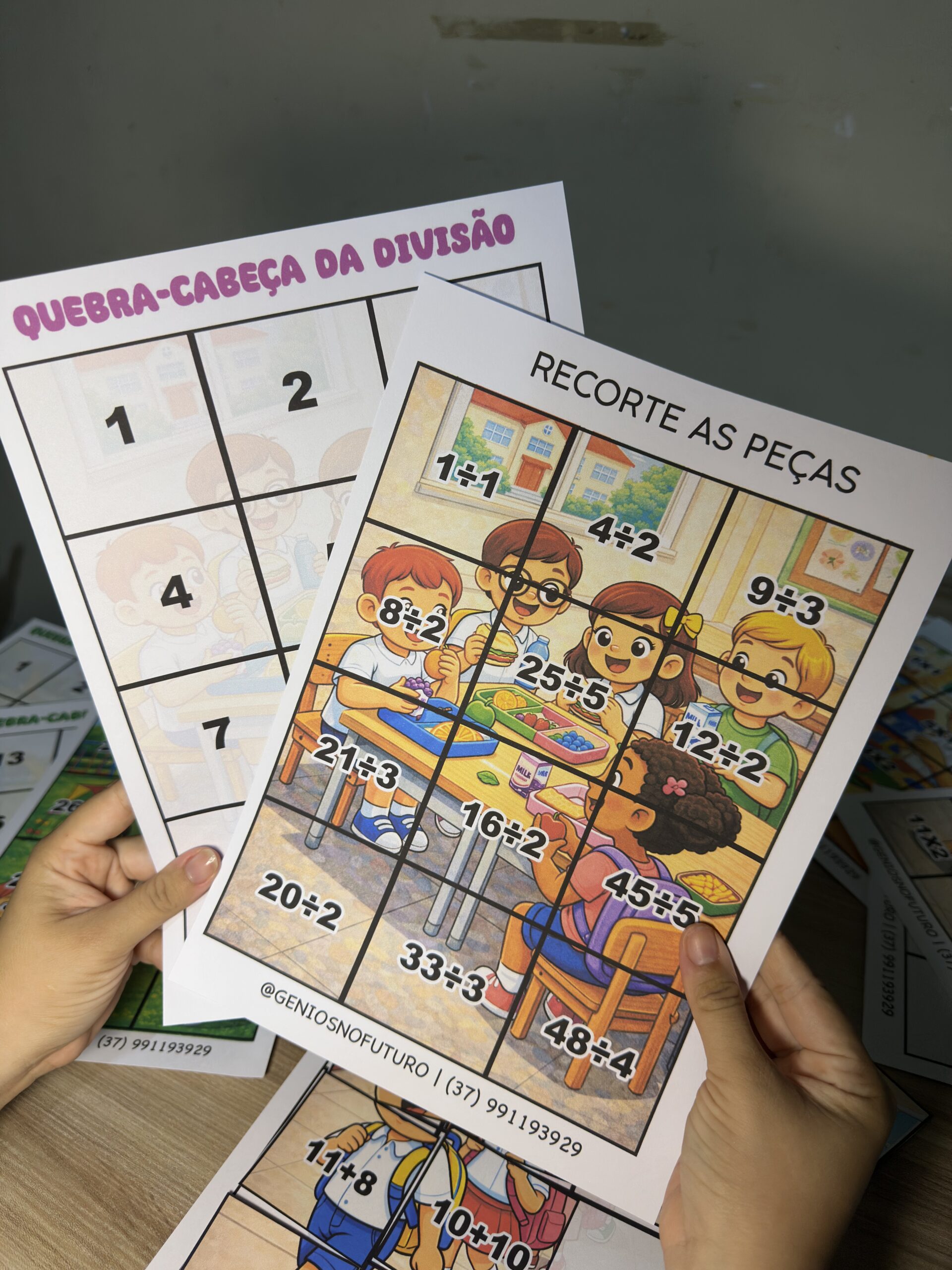 QUEBRA CABEÇA DAS 4 OPERAÇÕES - Imagem 4