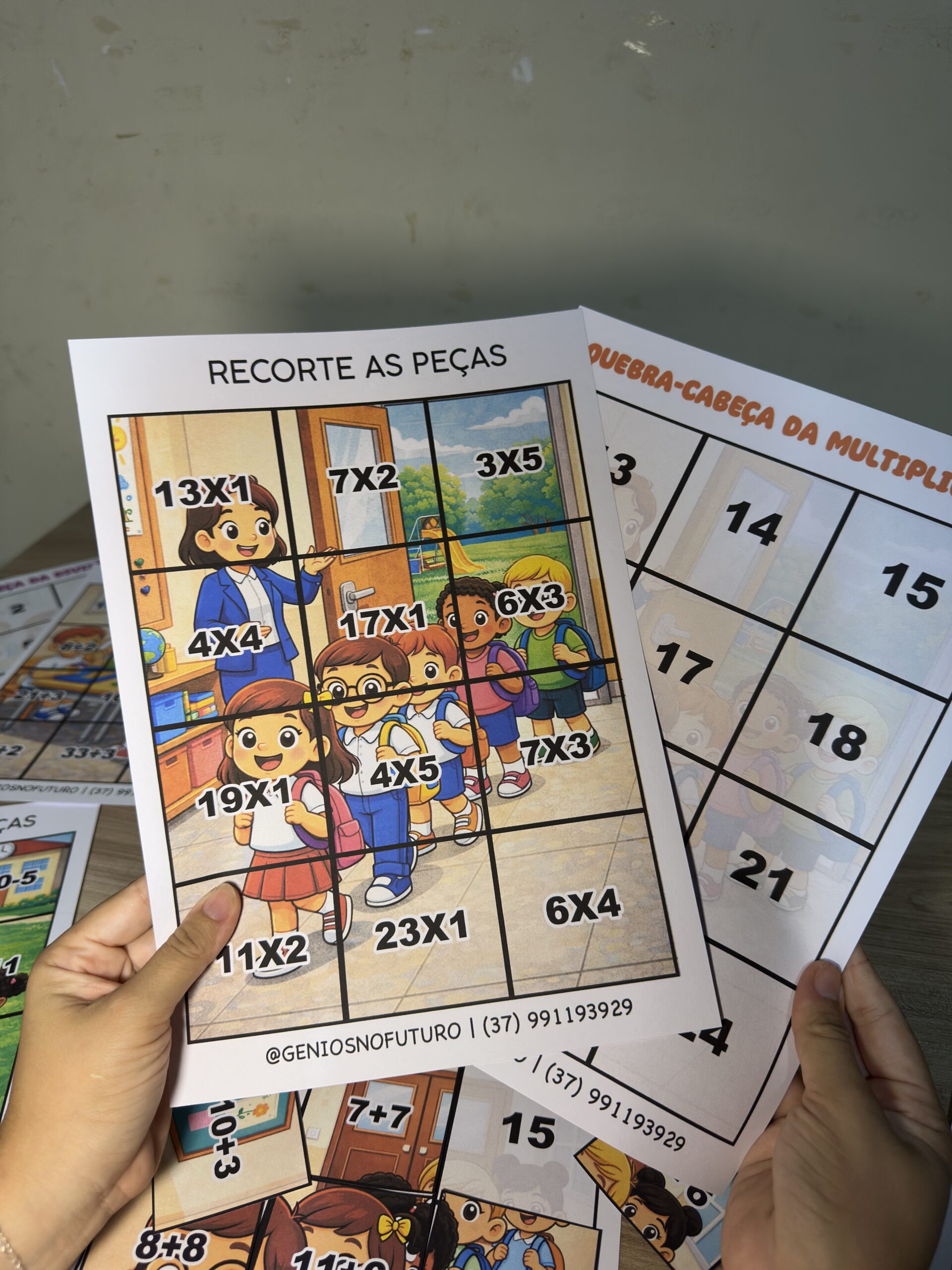 QUEBRA CABEÇA DAS 4 OPERAÇÕES - Imagem 5