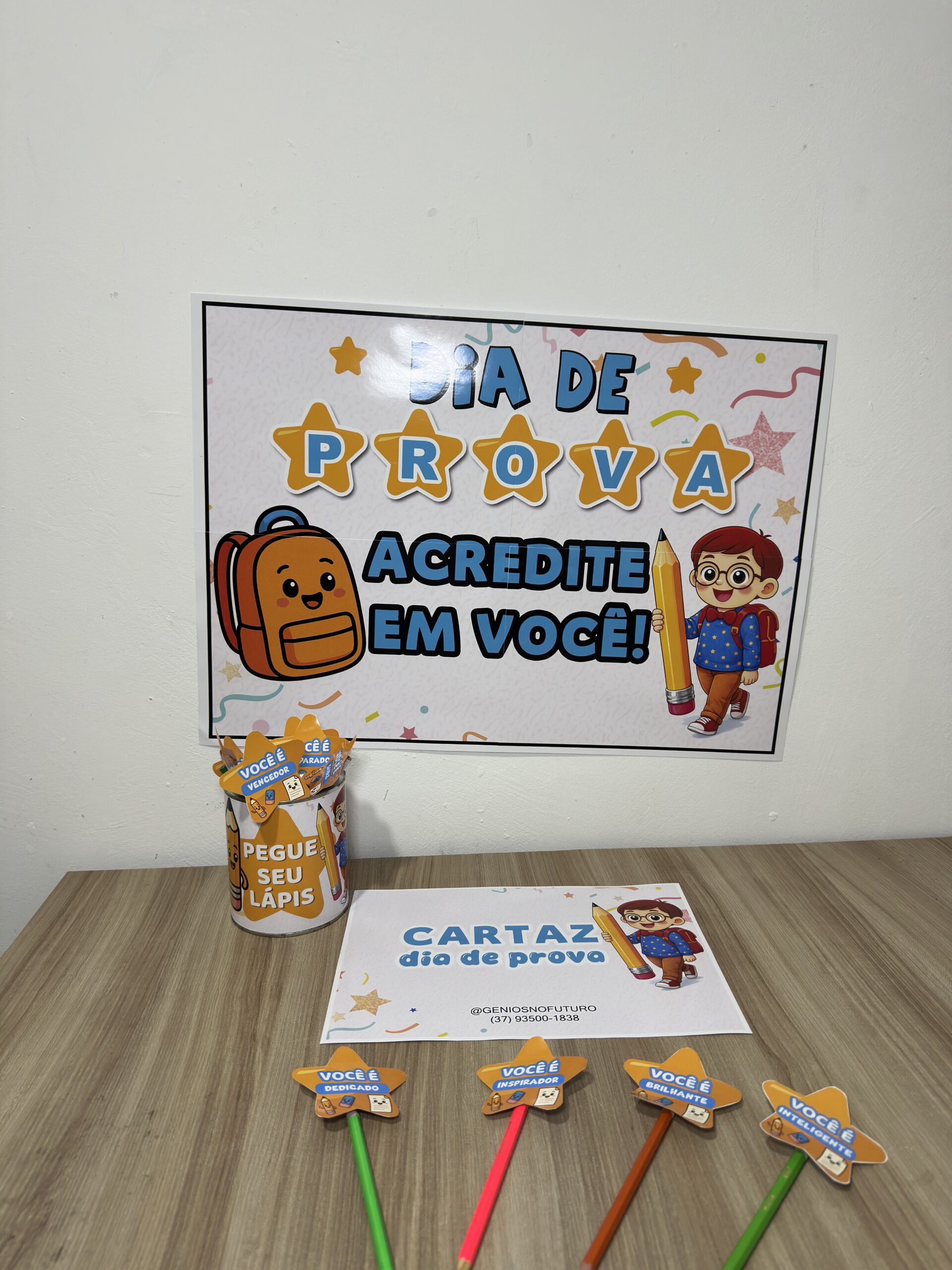 CARTAZ DIA DE PROVA - Imagem 4