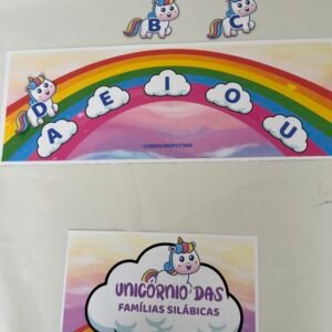 UNICÓRNIO DAS FAMÍLIAS SILÁBICAS