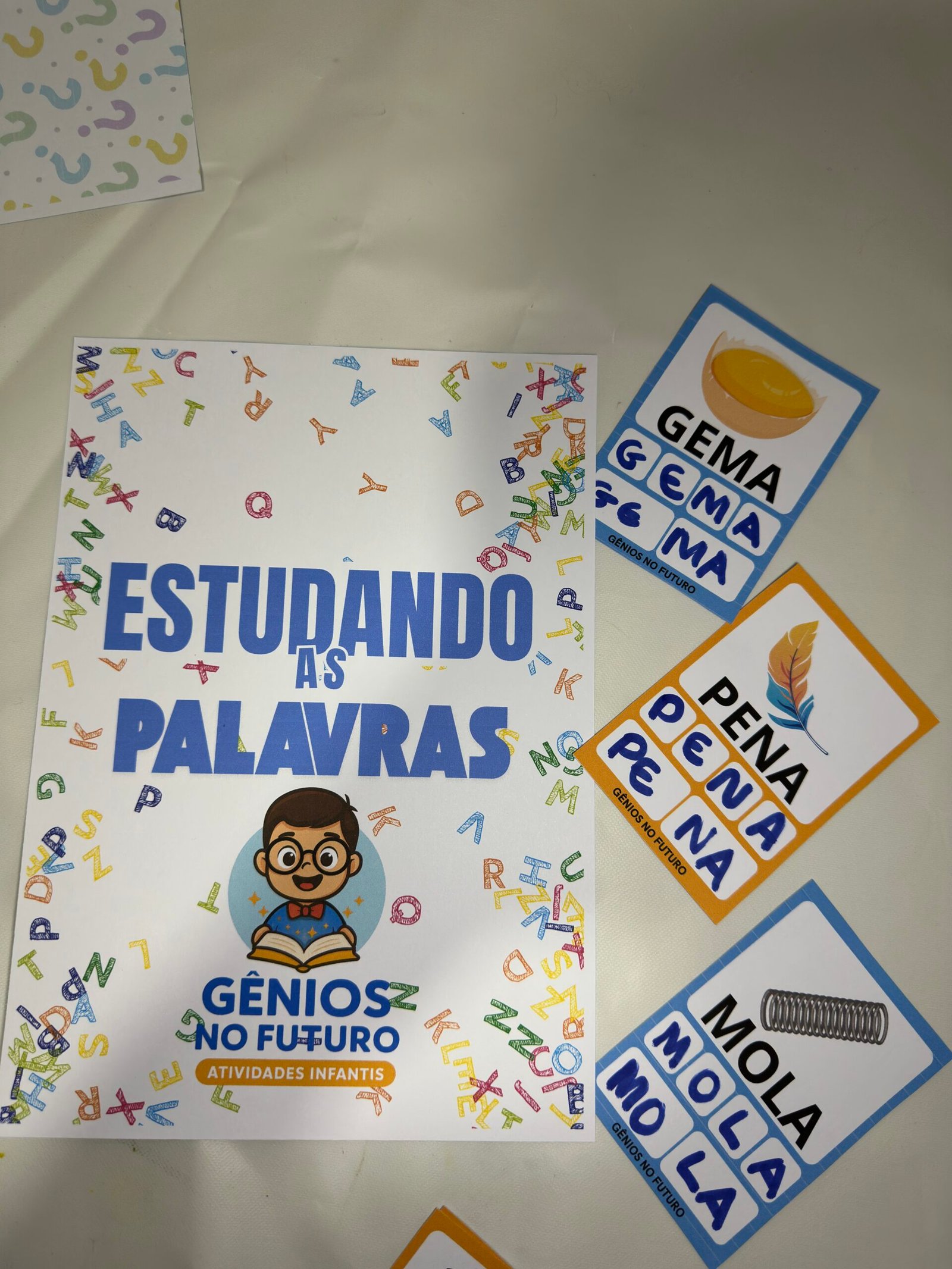 ESTUDANDO AS PALAVRAS
