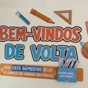 PAINEL BEM VINDOS DE VOLTA